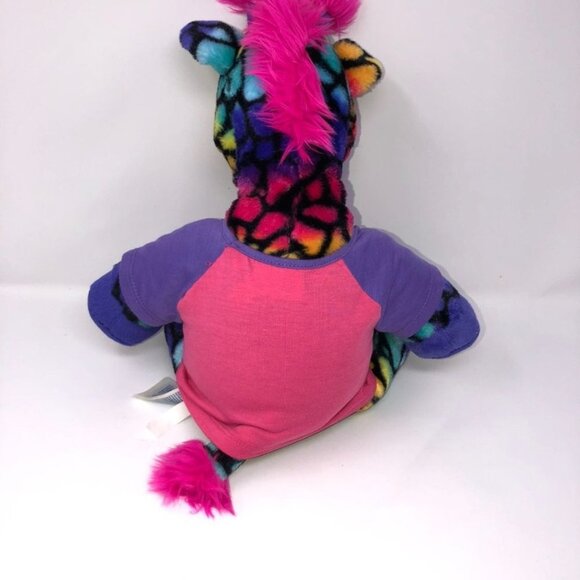 BUILD A Bear Giraffe Rainbow plush stuff animal - Picture 3 of 6